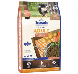Bosch Adult Somonlu ve Patatesli 3 kg 3000 gr Köpek Maması kullananlar yorumlar